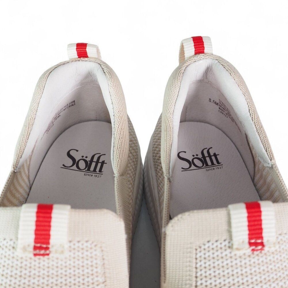 Women's Cream Slip-On Sneakers - Picture 11 of 11